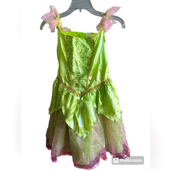 Disney Tinker Bell Fairy Dress Costume set size M (8-10) - Picture 2 of 8